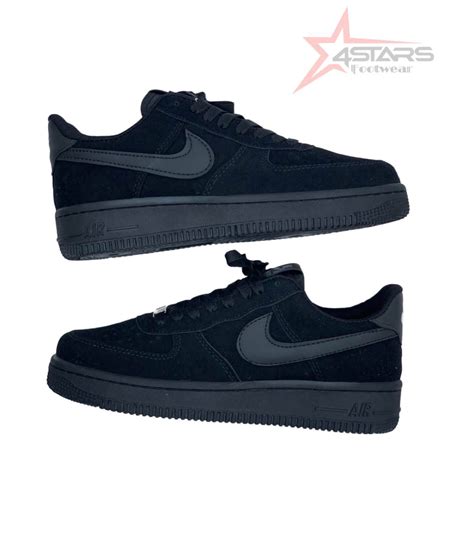 nike air force 1 zwart suede|air force 1 suede men.